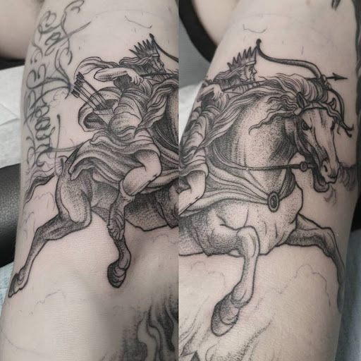 Explore dodgers tattoo ideas, creative tattoo ideas in Fort Myers, available at HOWL Tattoo & Piercing