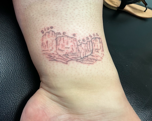 Explore font tattoo ideas, creative tattoo ideas in Peoria, available at The Ink Bar