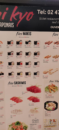 Sushi du Restaurant japonais Sushi Kyo à Tours - n°11