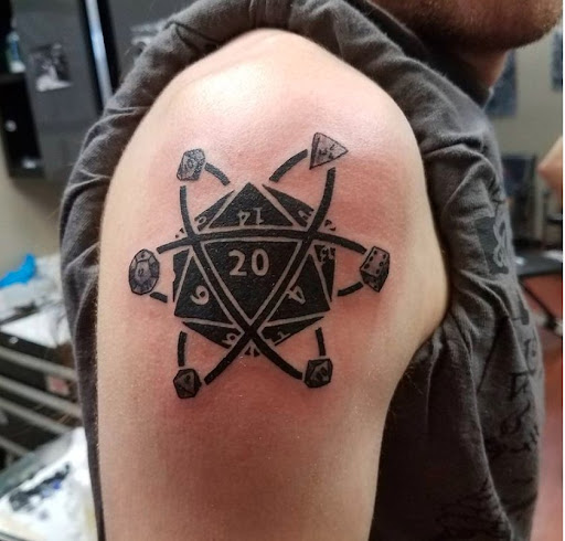 Explore gothic tattoo ideas for men, creative tattoo ideas in East Hartford, available at MFL Tattoos LLC