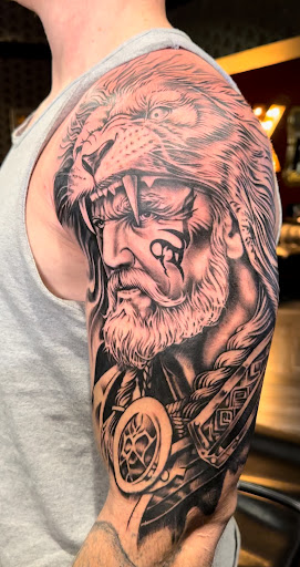 Explore goofy tattoos ideas, creative tattoo ideas in Scottsdale, available at Victorum Tattoo shop