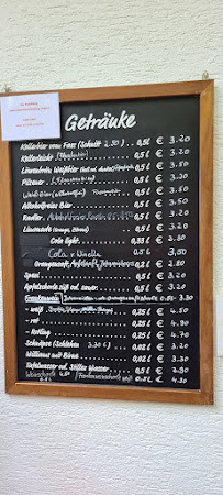 Löwenbräukeller Buttenheim à Buttenheim menu