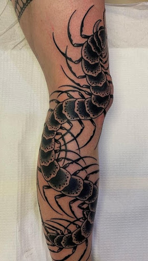 Explore partial sleeve tattoo ideas, creative tattoo ideas in Mesa, available at Ranger Tattoo & Piercing