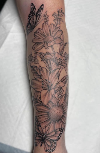 Explore big cover up tattoo ideas, creative tattoo ideas in Clovis, available at Clovis Ink Tattoo