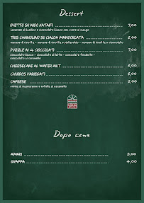 Pizzeria Spicchi & Morsi à Taranto (la carte)