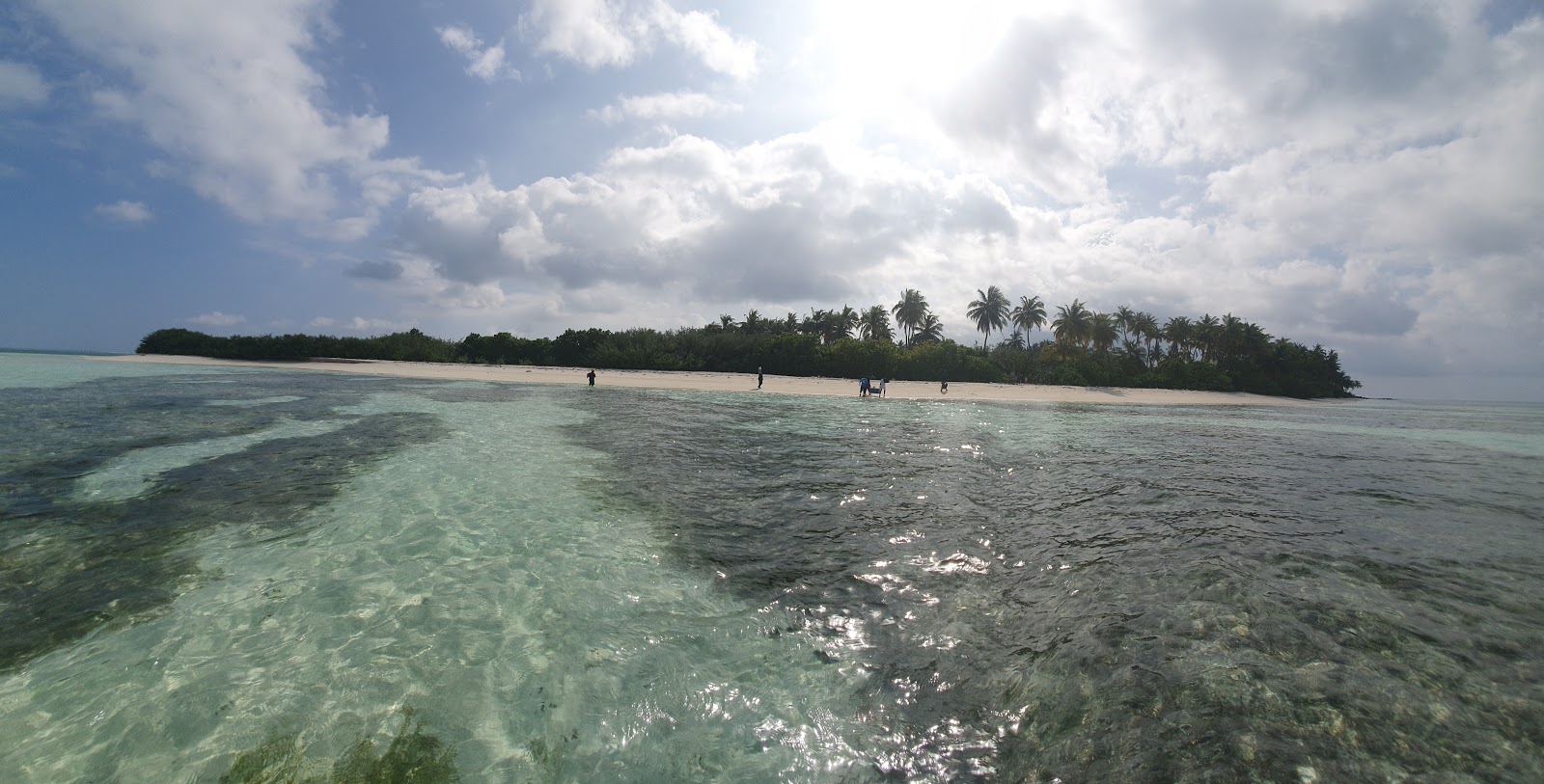 Foto van Hathifushi beach met gemiddeld niveau van netheid