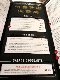 Restaurant italien Vapiano Plan de Campagne Pasta Pizza Bar à Cabriès (le menu)
