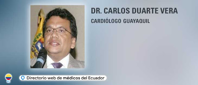 Opiniones de Dr. Carlos Duarte Vera Yan en Guayaquil - Cardiólogo