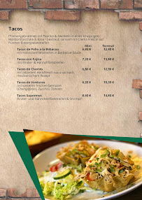 Mexcal à Hamelin menu