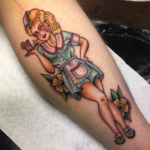 Explore small black and white tattoo ideas, creative tattoo ideas in Hoschton, available at The Golden Mantis Tattoo & Piercing