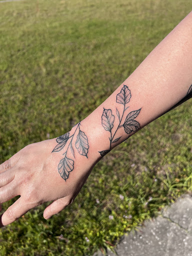 Explore ankle tattoos ideas, creative tattoo ideas in Lake Butler, available at Rustic Tattoo Studio