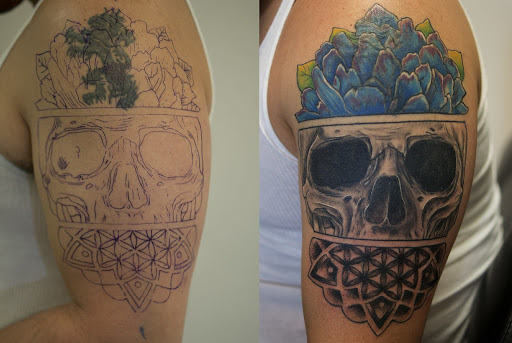 Find tattoo ideas clocks for your next unique tattoo in Denison at Calypso Tattoo