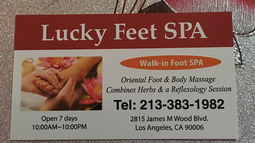 lucky feet spa 90006