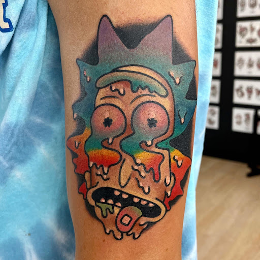 Explore three little birds tattoo ideas, creative tattoo ideas in Port Orange, available at Electric Shark Tattoo Studio