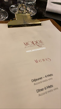 Restaurant français MORDU Saint Germain des Prés - Paris à Paris (la carte)