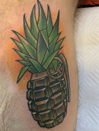 Explore leg tattoos men ideas, creative tattoo ideas in Honolulu, available at Aloha Tattoo Waikiki Hilton Hawaiian Village Rainbow Bazaar