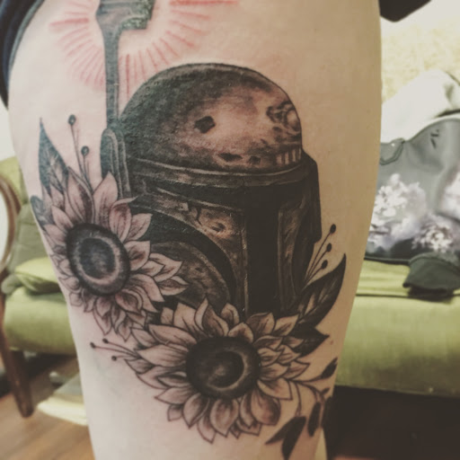 Find mexican american flag tattoo ideas for your next unique tattoo in Walnut Cove at Wildfire Tattoo Studio