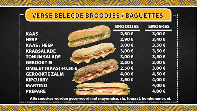 Beoordelingen van Broodjescorner Turnhout in Turnhout - Bar