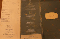 Restaurant coréen HKOOK 한식예찬 à Paris (le menu)