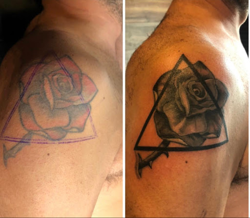 Explore hands tattoo ideas, creative tattoo ideas in Miami, available at Tattoos by Lou Miami - North Miami