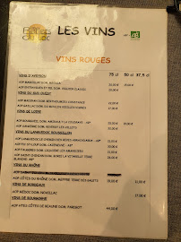 Restaurant Restaurant/Bar Les Reflets du Lac à Salles-Curan (le menu)