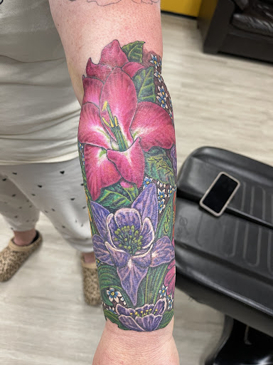 Explore hair tattoo ideas, creative tattoo ideas in Taylor, available at Solid Tattoo LLC