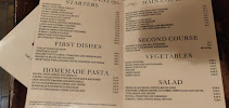 Menu / carte de Il Vinaino à Florence