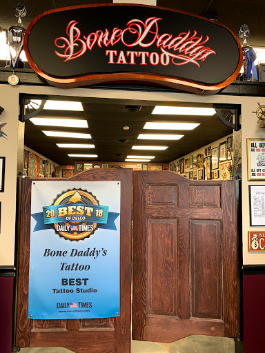 Tattoo Shop «Bonedaddys Tattoo», reviews and photos, 4932 Pennell Rd, Aston, PA 19014, USA