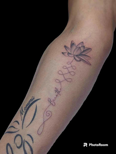 Explore tattoo fill ideas, creative tattoo ideas in Crystal City, available at Meraki Tattoo and Piercing