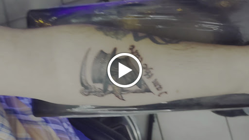 Explore polynesian sleeve tattoo ideas, creative tattoo ideas in Hammond, available at China Doll Tattoo & Piercing