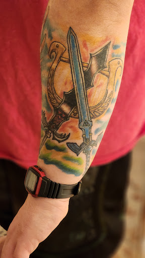 Explore smoking tattoo ideas, creative tattoo ideas in Baltimore, available at Studio 7 Tattoo and Art Gallery