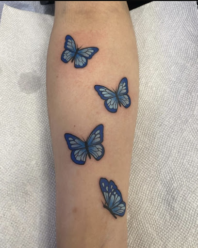 Explore warlock tattoo ideas, creative tattoo ideas in Davenport, available at Fine Ink Studios Tattoos