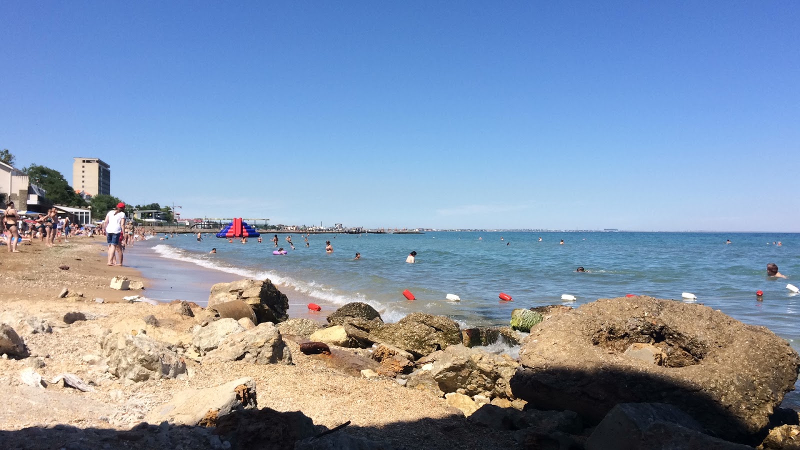 Fotografija Feodisia beach z visok stopnjo čistoče