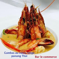 Crevette du Restaurant thaï Le Commerce Brasserie et Restaurant Thaïlandais à Châtillon - n°4