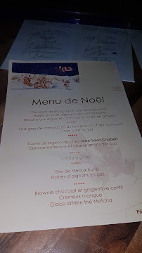 Restaurant français Restaurant La Tivollière à Saint-Marcellin (le menu)