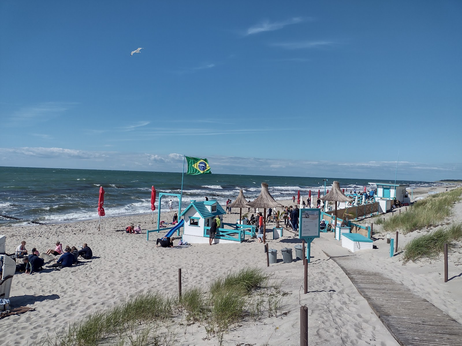 Foto van Markgrafenheide strand - populaire plek onder ontspanningskenners