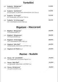 Pizzeria Pizzeria De Mario à Echternacherbrück (la carte)