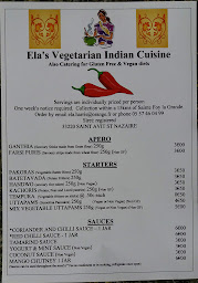 Photo n°1 de Ela's Vegetarian Indian Cuisine à Saint-Avit-Saint-Nazaire ()