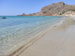 Xerokampos beach'in fotoğrafı geniş ile birlikte