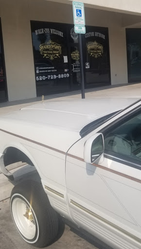 Explore latitude longitude tattoo ideas, creative tattoo ideas in Tucson, available at Shades of Grey Tattoo