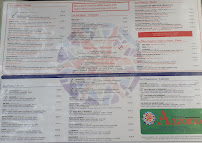 Menu / carte de AZZURRA à Arcachon