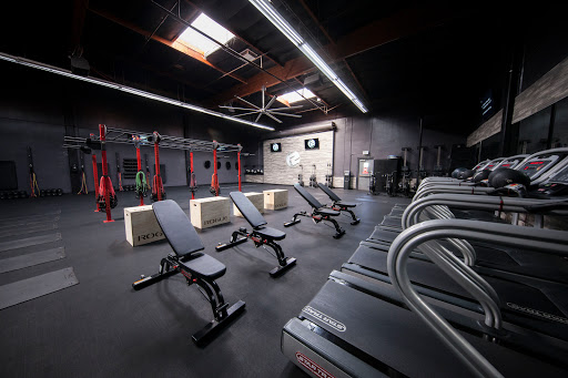 Weightlifting area Costa Mesa