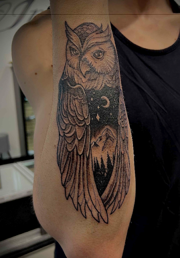 Explore oshun tattoo ideas, creative tattoo ideas in Columbus, available at Infamous Ink Tattoos and Piercings