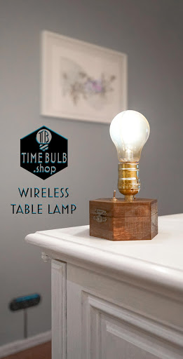 TimeBulb - wireless table lamp - design outlet