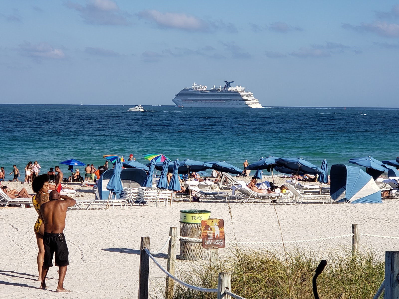 Foto van South Pointe Strand en de nederzetting