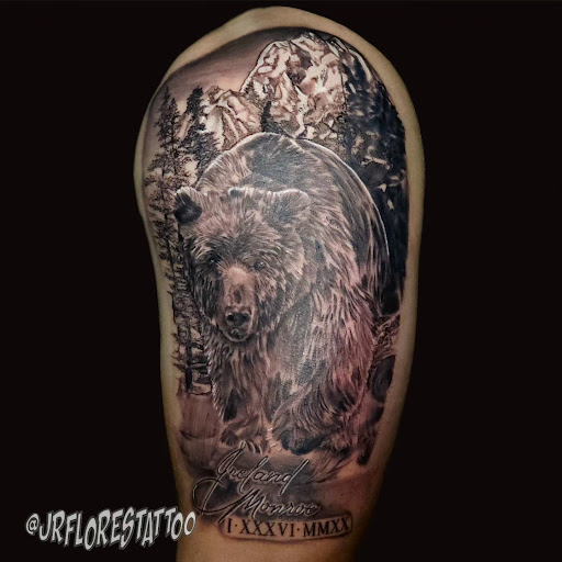 Explore men tattoo ideas sleeve, creative tattoo ideas in Caldwell, available at Blue Ring Studio Tattoo & Piercing