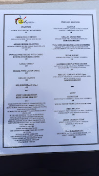 Menu / carte de Restaurante Açor à Velas