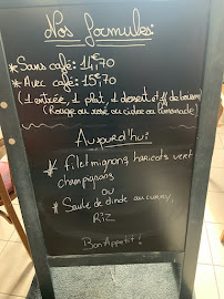 Restaurant La rencontre à Saint-Grégoire - menu / carte