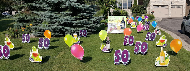 Birthday Lawn Signs & Stork Rentals by All Occasions Signs