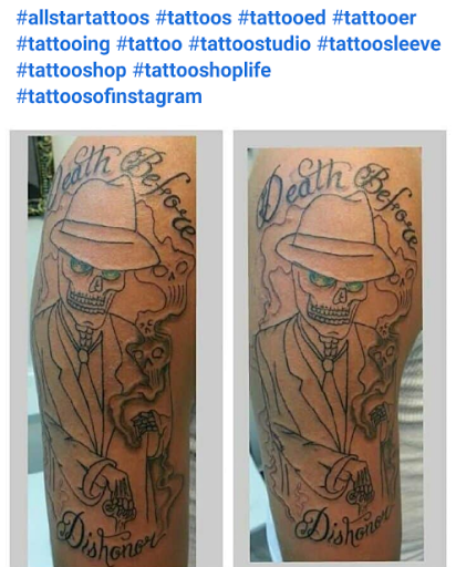 Explore leo sleeve tattoo ideas, creative tattoo ideas in Hialeah, available at Allstar Tattoo & Body piercing